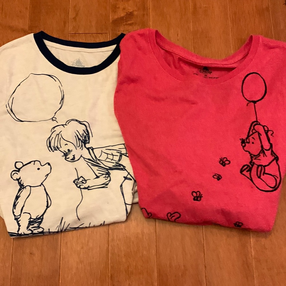 Bundle of 2 Disney Winnie the Pooh long sleeve tops 🐻🍯